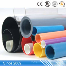 Tubes en plastique adaptés aux besoins du client de tubes de PVC de tubes de PVC de diamètre de 20mm de diamètre adapté aux besoins du client